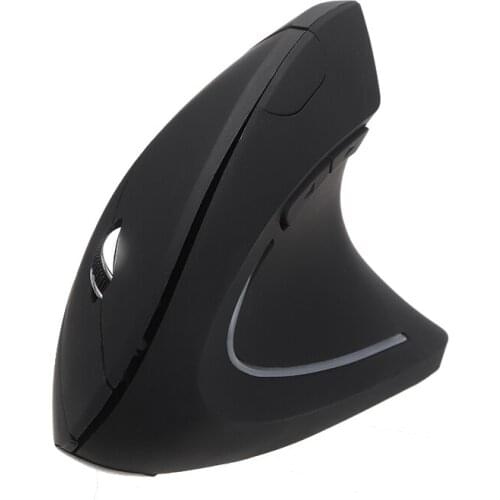 2.4GHz Portable Wireless Ergonomics Design Mouse Adjustable 1600DPI Vertical Optical Mice For PC Laptop Computer