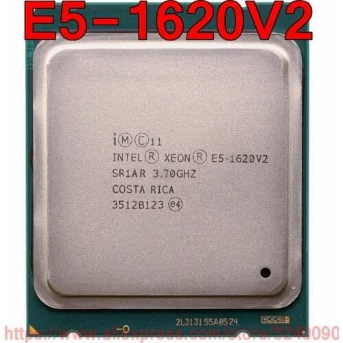 Intel Xeon CPU E5-1620V2 SR1AR 3.7GHz 4-Core 10M LGA2011 E5 1620V2 E5 1620 V2 processor E5-1620 V2 free shipping speedy ship out