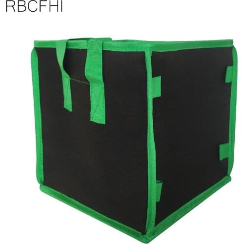 RBCFHl 1PC 4/5/7/10Gallon Fabric Grow Bags Square Planting Bag Breathable Root Pouch Container Plant with Handles Garden