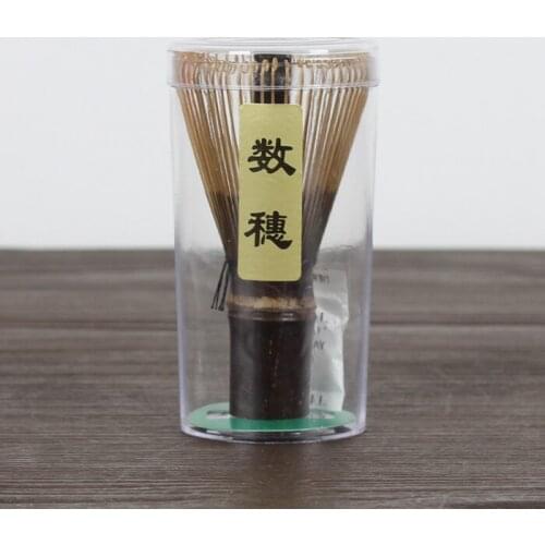 [GRANDNESS] Purple Bamboo Shu Sui (Kazuho,72 Prongs ) Bamboo Chasen Matcha Whisk Japanese Traditional Japanese Teaware Green Tea