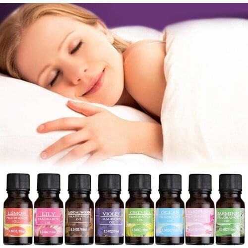 10ML Water-Soluble Flower Fruit Essential Oil Relieve Stress For Humidifier Fragrance Lamp Air Freshening Aromatherapy