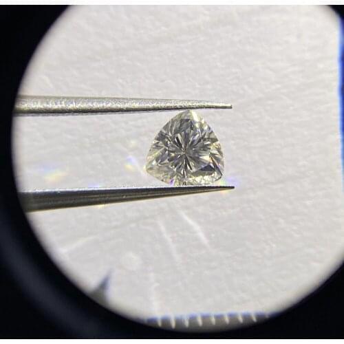 10*10mm Loose Trillion Cut Moissanite Diamond AAA Color DEF VVS GRA Certificate Popular Stone