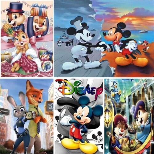 Disney 5D Diy Diamond Painting Square/Round Diamond Winnie the Pooh Mosaic Cross Stitch High Quality Decorative Painting