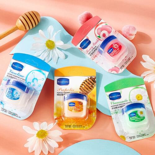 Lip balm moisturizing hydrating exfoliating female students men and women desalination lip wrinkles lip mask lip care