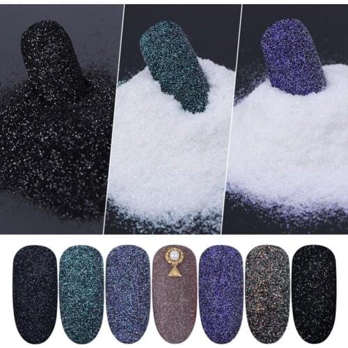 Nail Glitter Powder Holographic Nail Dust Nail Powder Colourful Woolen Powder Synthetic Nail Powder Fancy Nail Decoration