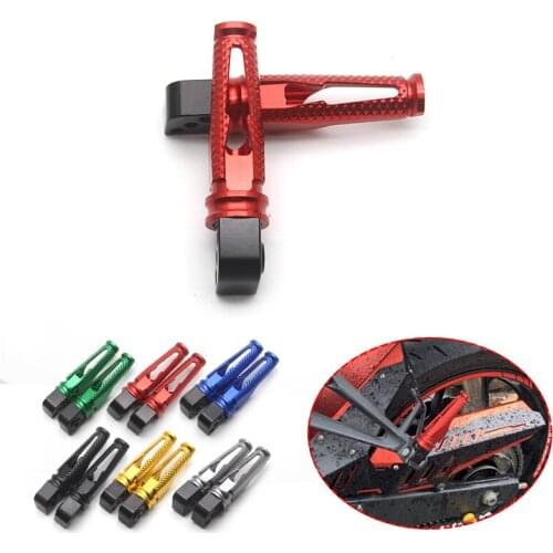 For Honda CBR 600RR 10000RR 600 F4 F4I F5 CNC Motorcycle Pedals Rear Passenger Foot pegs Foot rests