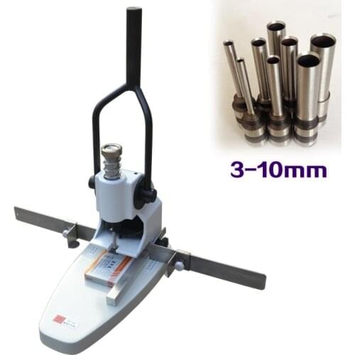 Curtain Fabric Cloth Paper Punch Machine Drill Machine Pin 3-10mm