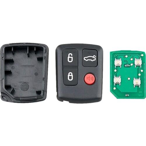 Car Smart Remote Key 4 Buttons Fit for Ford Territory SX XR6 XR8 Falcon BA BF 43Hz