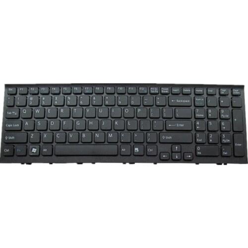 Laptop Keyboard For SONY VPCEC VPCEC22FX VPCEC25FX VPCEC290X VPCEC2FFX VPCEC2GGX VPCEC2HFX VPCEC2JFX VPCEC2JGX EC2KGX Black US