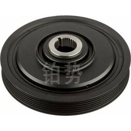 Car Engine crankshaft pulley 2004-Hon daA CCO RDM DX CM6 YD1 Engine compartment cover front shock absorber Poly-V belt pulley