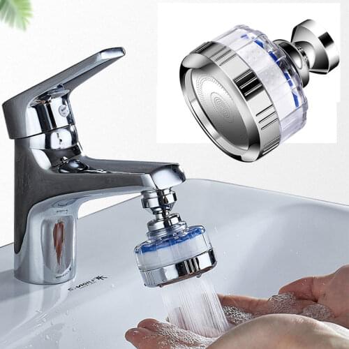 Kitchen 360 Degree Faucet Universal Water Aerator Saving Faucet Water Saving Bathroom Shower Filter Nozzle Water Purifier