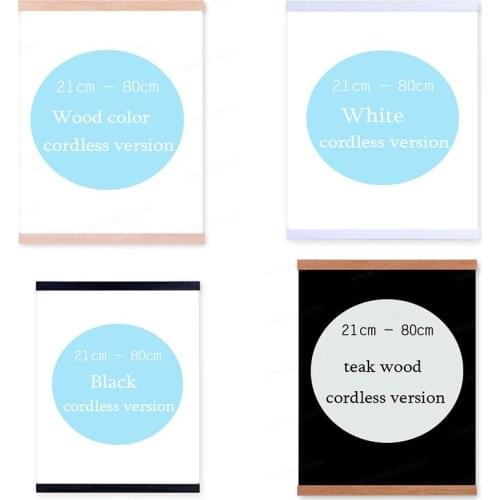 Magnetic Wooden Hanger Poster Frame Hanging printed Wall Art Home DecorDIY Hanger Teak Hanger Painting Canvas Poster Photo Frame