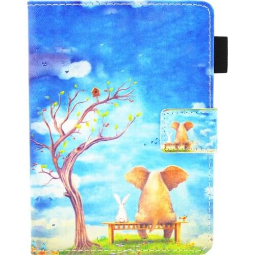 Fashion Kindle Case for Amazon Kindle 2019 Release 6.0 ereader Flip Stand Smart Cover pencil card slot holder