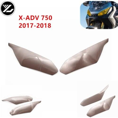 Motorcycle Accessories Front Headlight lens protection screen lens Cover Headlight protection lens for honda X-ADV 2017 2018