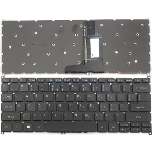 New For Acer Spin 5 SP513-51 SP513-51-39YZ SP513-51-50KL SP513-51-51PB SP513-51-57Y1 Laptop Keyboard US Black With Backlit