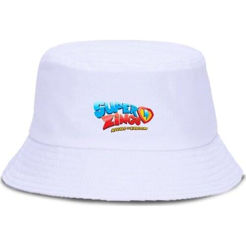 Cartoon Game Cuphead Bucket Hats Summer Boys Girls Student Fisherman Hat Printed Harajuku Hip Hop Beach Cap