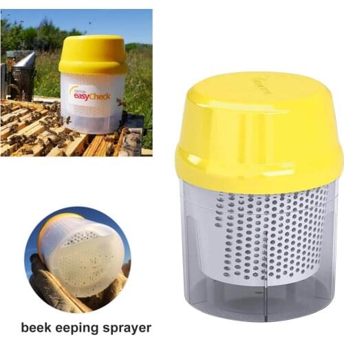 Beekeeping Mite Test Bottle Mite Treatment Anti-Leak MiteAtomizer Varroa Tester Varroa Easy Check Pest Control Sprayer #WO