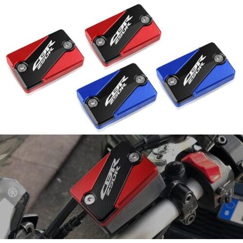 Motorcycle Front Brake Clutch Cylinder Fluid Reservoir Cover Cap With Logo For Honda CBR250R CBR 250R CBR250 R 2010-2013 2012-11