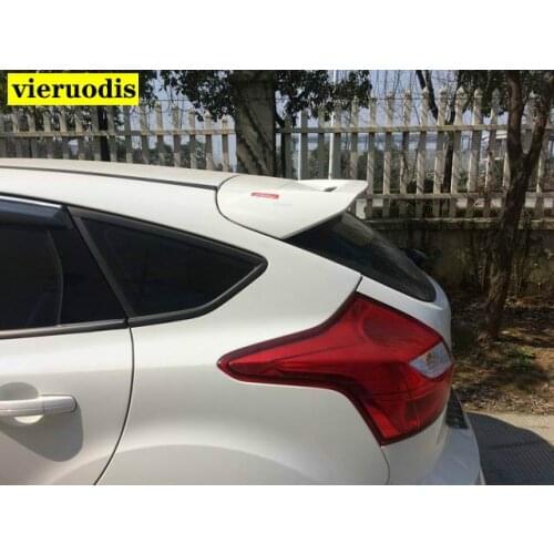 For Ford Focus Spoiler High Quality ABS Material Car Rear Wing Primer Color Rear Spoiler For Ford Focus Spoiler 2012-2018