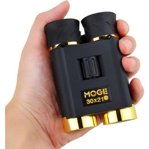 High Quality Gold HD 30x21 Zoom Optical Binocular Monocular Powerful Telescope for Gift Watching Camping Hiking Hunting Outdoor