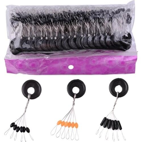 60pcs 10 Group Set High Quality Rubber Space Beans For Sea Carp Fly Fishing Accessories Spinner Bait Fish Sport Tool Face Carp