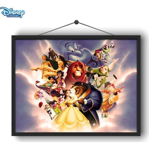 Disney 5D DIY diamond painting beauty and the beast Belle full circle diamond embroidery exquisite handmade decorations