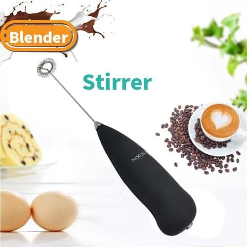 Automatic Electric Milk Foam Custard Coffee Maker Whip Tool Portable Home Kitchen Coffee Stirrer Kitchen Tool Accessories