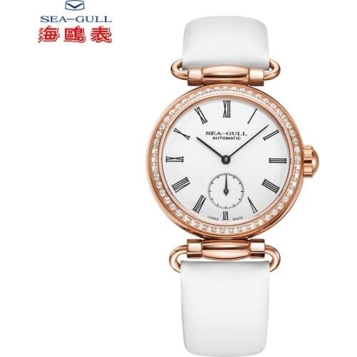 Seagull Ladies Automatic mechanical watch Fashionable female watch Thin and light mechanical watch Time goddess 813.11.6065L