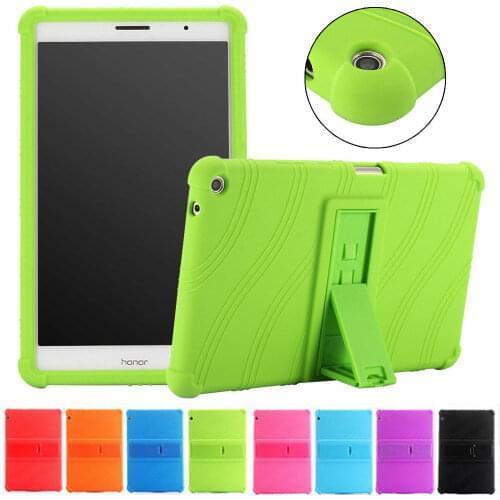Kids Child Silicon Case for Huawei MediaPad T3 8.0 Honor Play Pad 2 KOB-L09 KOB-W09 Tablet Funda Cover for Huawei T3 8.0 Glass