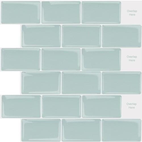 EasyTiles(30.5*30.5CM)Peel And Stick Wall Tile Pantry Waterproof Board Backstop Home Decoration Tile Stickers goods for kitchen