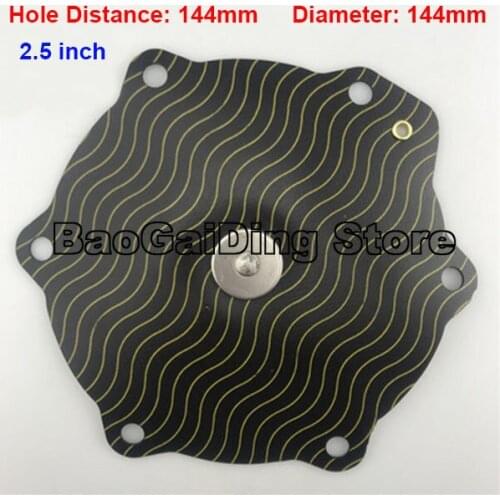 2.5/3 InchASCO Electromagnetic Pulse Valve Diaphragm SCG353A050,SCG353A051 Dust Collector Right Angle Gasket Hole Distance 144mm