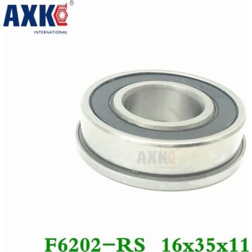 F6202 F6202rs F6202-16-2rs 16x35x11 Flange Bearing Miniature Deep Groove Ball Bearing Sealed Ball Bearings