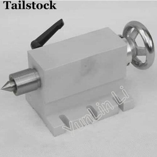 CNC Tailstock for Rotary Axis,A Axis,4th Axis, CNC Router Machine 50mm Engraving Milling Tool
