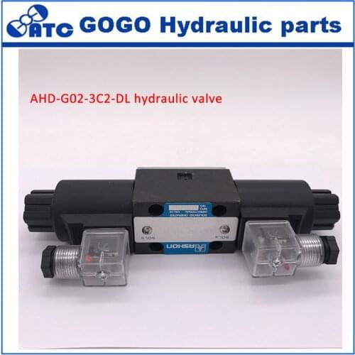 Hydraulic direction valve AHD-G02-3C3-DL/LW AHD-G02-3C2 3C4 3C6 2B2 Hydraulic solenoid valve