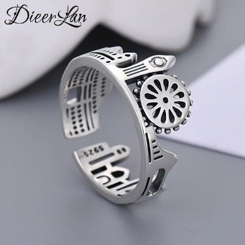 Hot Sale Charming Romantic Crown Rings for Women Men Jewelry Adjustable Size Rings Christmas Gift Dropship 2021