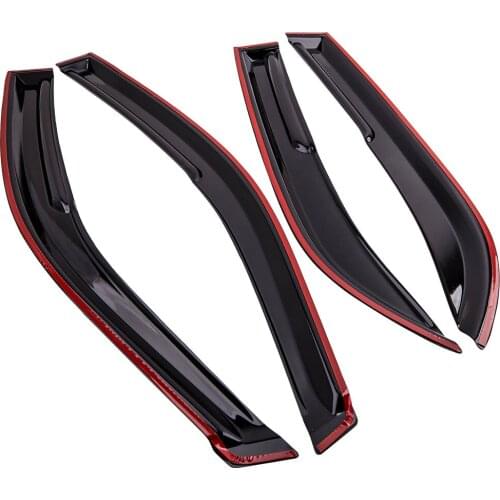 Smoke Window Visor Sun Rain Guard Vent Shade for Toyota Corolla 2009-10-11-12-13