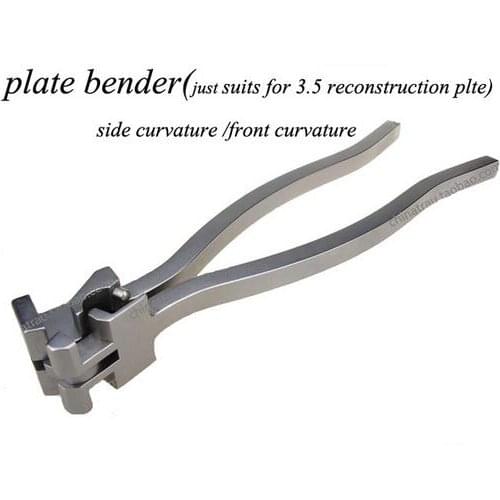 Medical orthopedic instrument Width 10mm Pelvis Arc 3.5 reconstruction plate bender suits bending tool bending forceps Plier AO