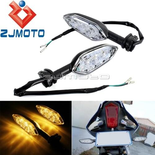 Motorcycle LED Turn Signal Lights Blinkers For Yamaha YZF-R1 YZF-R3 YZF-R6 YZF R6S YZF-R15 YZF-R25 YZF-R125 Flash Lamps