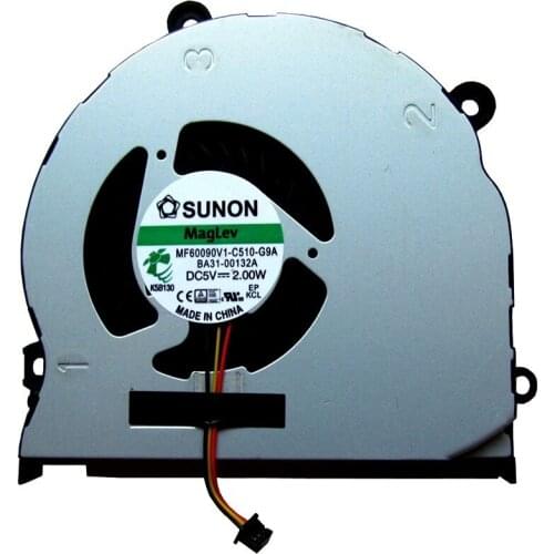 Laptop CPU cooler fan for SAMSUNG NP355 NP355V4X NP355V4C NP350V5C NP355E4C 355V5C cpu cooling fan MF60090V1-C510-G9A