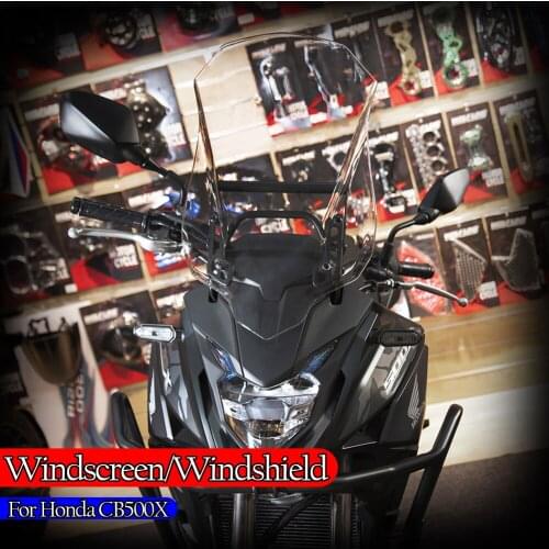 For Honda CB500X Windshield Windscreen Fairing Wind Deflector Viser VIsor 2016 2017 2018 2019 CB 500X Motorcycle Accessories New