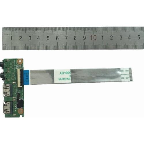 SZWXZYExcellent Original FOR ASUS K53 K53S K53SD K53SV K53SJ USB Audio Board 69N0KBB10F01-01 60-N3EIO1000-F01 100% Free Shipping