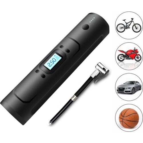 150PSI 12V Portable Rechargeable Air Compressor Mini Inflator Handheld Air Pump Wireless Electric Pump For Ball Bicycle Car Tire
