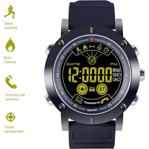 Coopkony Smart Watch Waterproof Sport Watches Ultra-long Standby Pedometer Smartwatch Men Wearable Devices For IOS Android phone