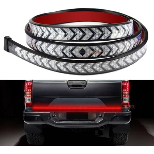 60 Inch Truck Tailgate LED Strip Light Bar With Reverse Brake Turn Signal steering scan double flash For Jeep Pickup SUV Dodge