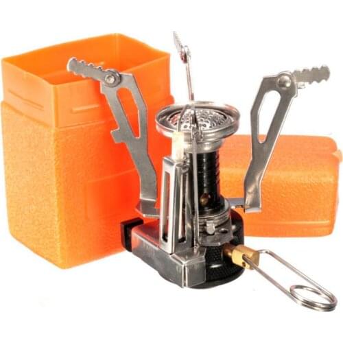 Outdoor Gas Stove Camping Gas Burner Portable Mini Titanium Stove Survival Furnace Pocket Picnic Gas Cooker 3000W Accessories