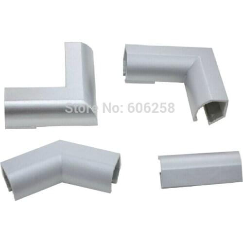 V Aluminum Slot 90 / 180 / 135 degrees Corner LED light bar accessories Connector 10PCS