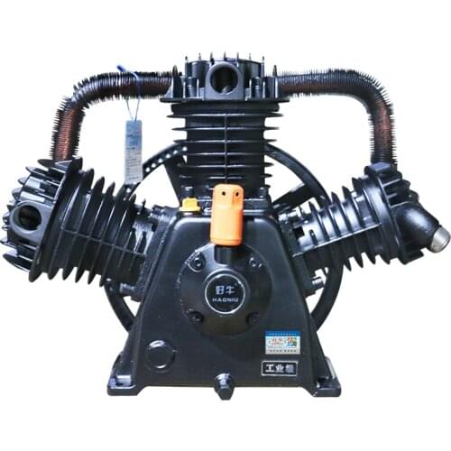 General-purpose two-cylinder three-cylinder piston air compressor head air pump pump head air compressor