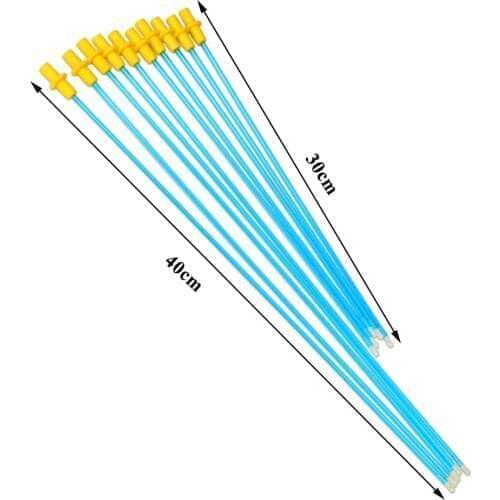 200PCS Professional Artificial Insemination Disposable Pipe Plastic Dog Pet Seminiferous Duct Canine Care Catheter Tubes