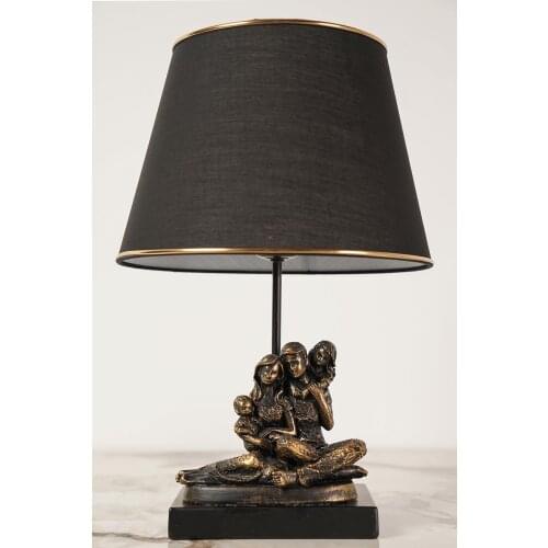 Saint Belisama Famille Rose Lampshade Gold