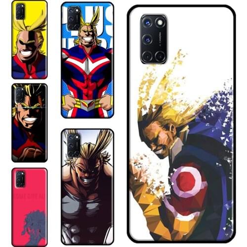 All Might My Hero Academia Case For OPPO A91 A93 A83 A15 A31 A53 A9 A5 2020 F5 Find X3 Pro A52 A72 A3S A5S Cover Capa